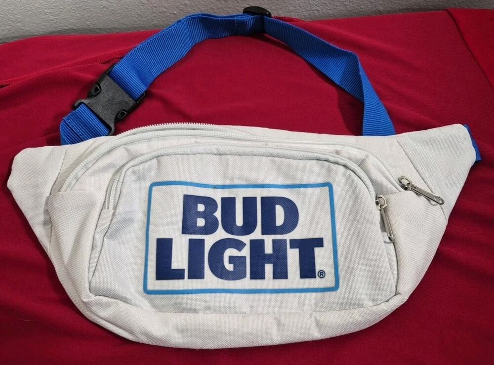 Bud Light Insulated Fanny Pack Cooler Belt Bag Beer Promo Adjustable